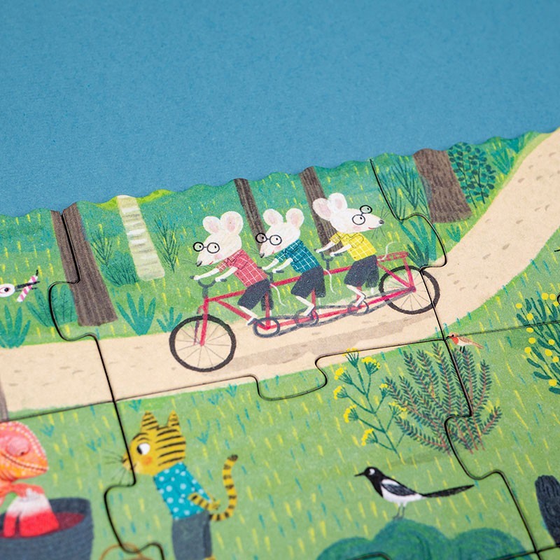 puzzle y juego de pistas